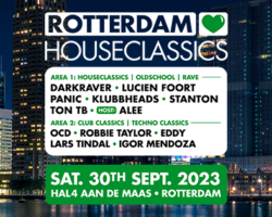 Rotterdam loves Houseclassics [zaterdag 30 september 2023] Hal4 aan de Maas, Rotterdam